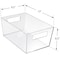Azar Displays Storage Tote, Styrene, Clear, 6.5 in H, 13 in W, 13 in L, 4 PK 556239-4PK - alternate 6